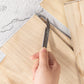 Deli W2034 30 Degree Metal Cutter, 7 snap-off blades, Pack of 1