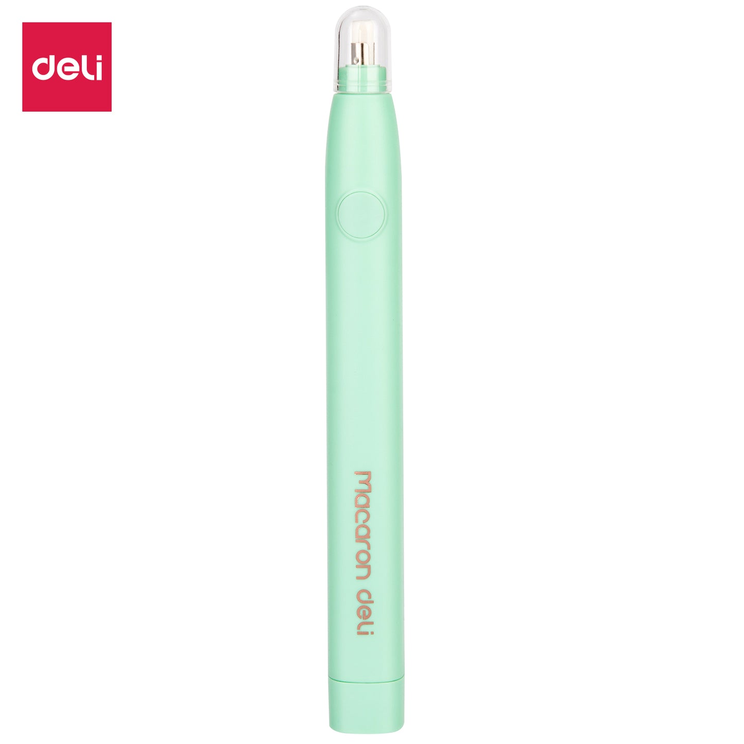 Deli WH02800 Macaron Electric Eraser (Pack of 1, Color May Vary)