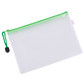 Deli W5656 Mesh Zip Bag (Pack of 1, Color May Vary)