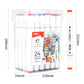 Deli E70801 Felt Pen marker 24 Color (Pack of 1)