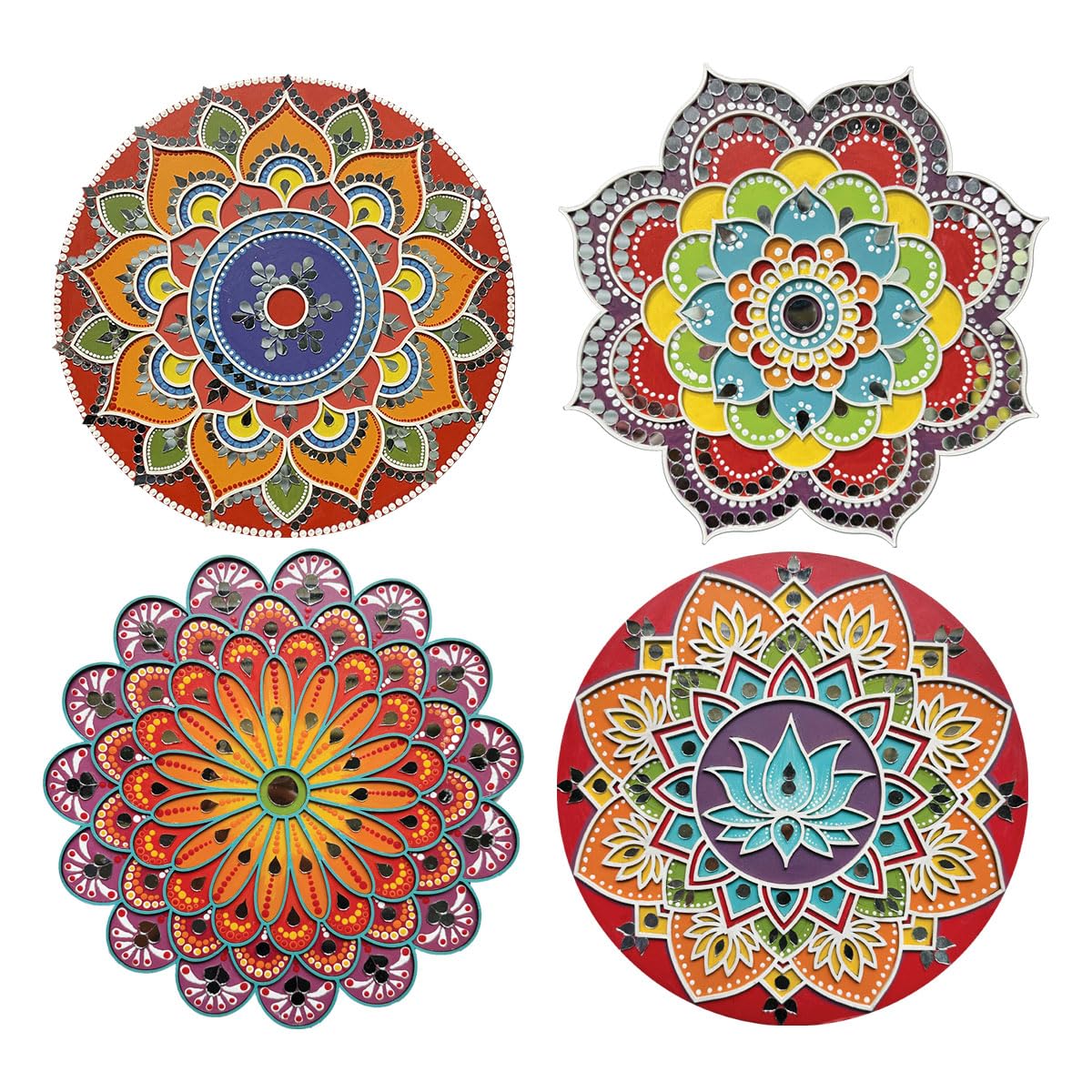 iCraft DIY Mandala Art Kit - Hindu Design - 10x10