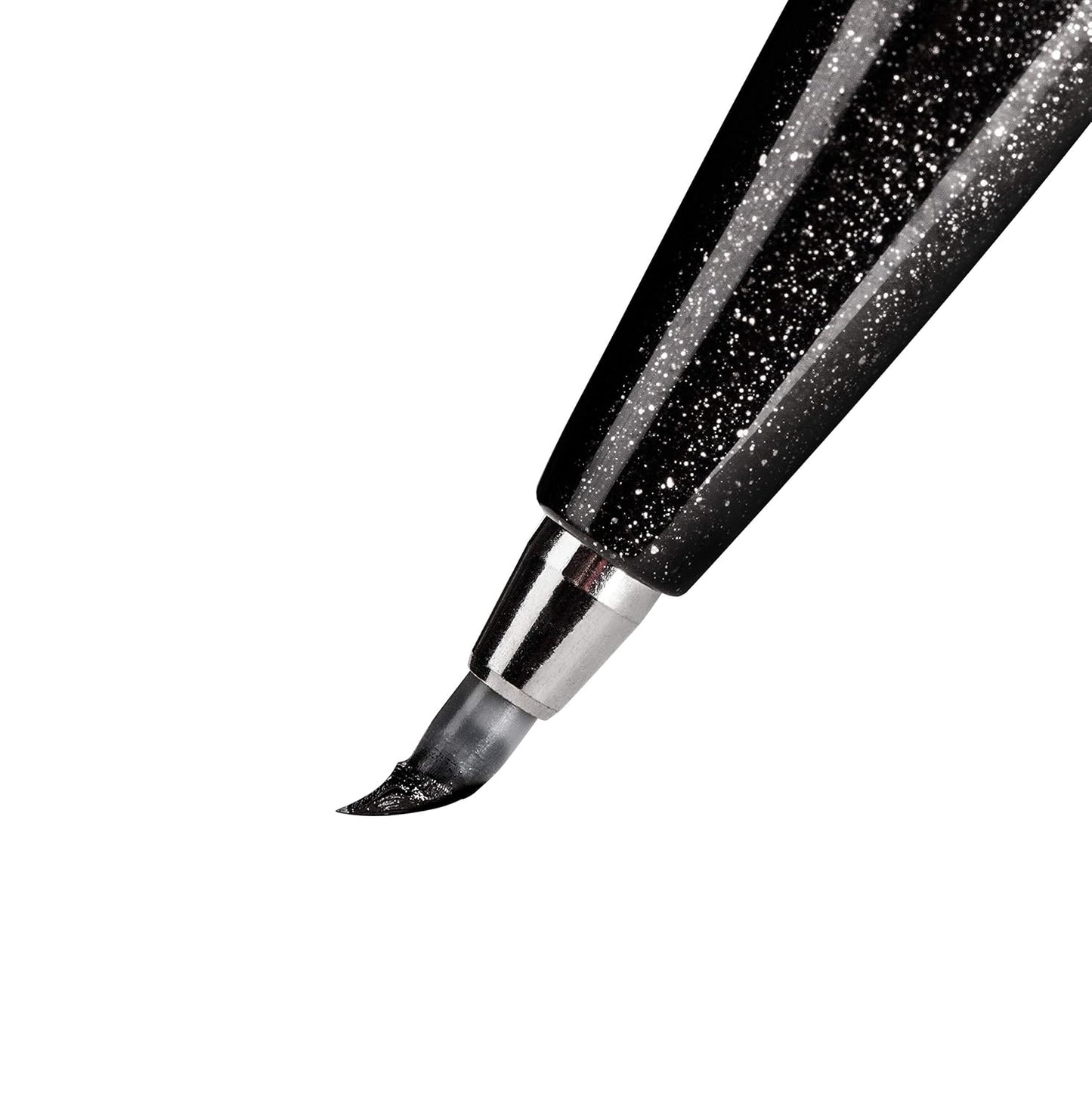 Pentel Arts Bold Colours Brush Sign Pen, Black, Pack of 1 (SES15C)