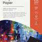 PaperPep Artists' Acrylic Paint Paper 300GSM Cold Pressed 50X70CM Pack of 10
