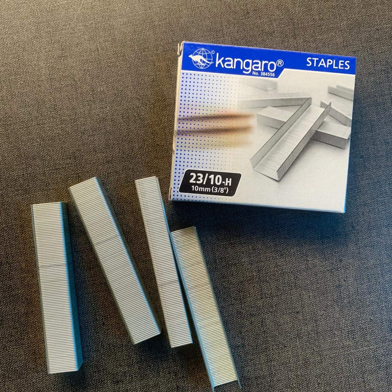 Kangaro Staples In Strips 23-10-H, Color May Vary, Pack of 5