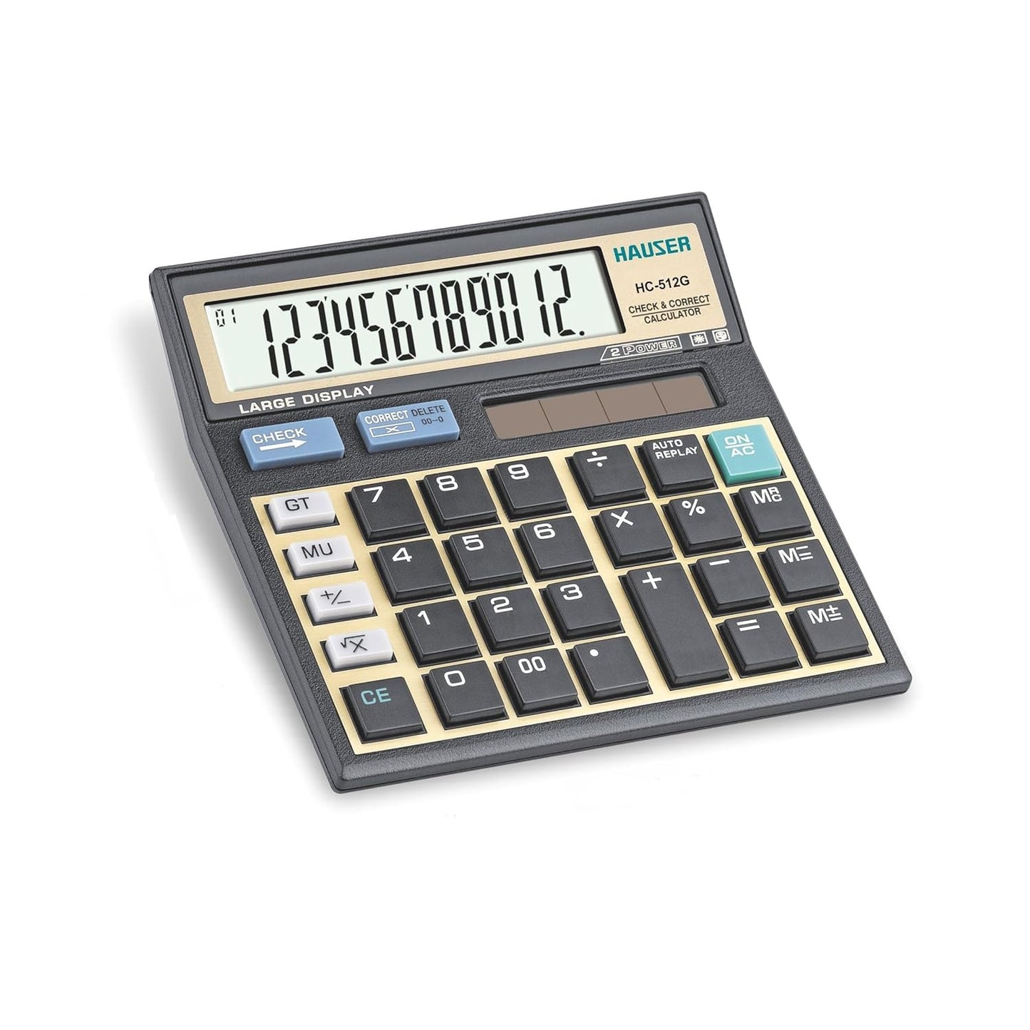 Hauser Desktop Series HC 512G Calculator, Pack of 1