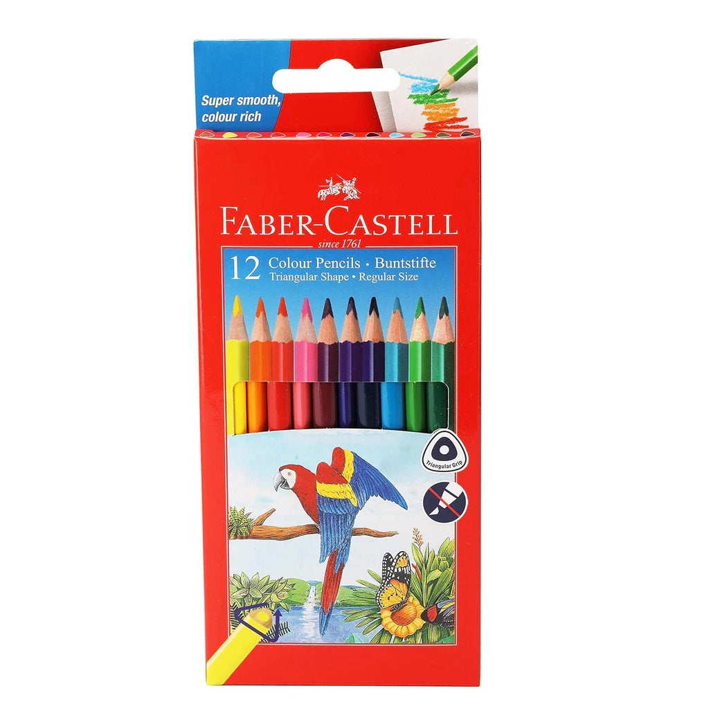 Faber-Castell ColourMe Grip, Colour Pencils, Pack of 12