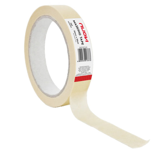 NUOVI Masking Tape (20mtr X 1inch, Off White)