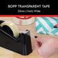 NUOVI BOPP Tape (65mtr X 24mm, Transparent)