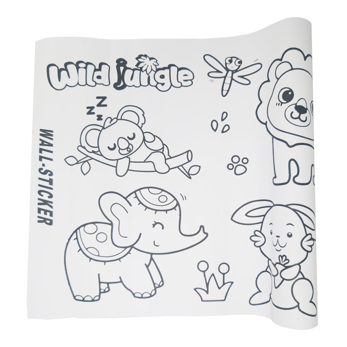 NUOVI Drawing Roll (Jungle Theme)