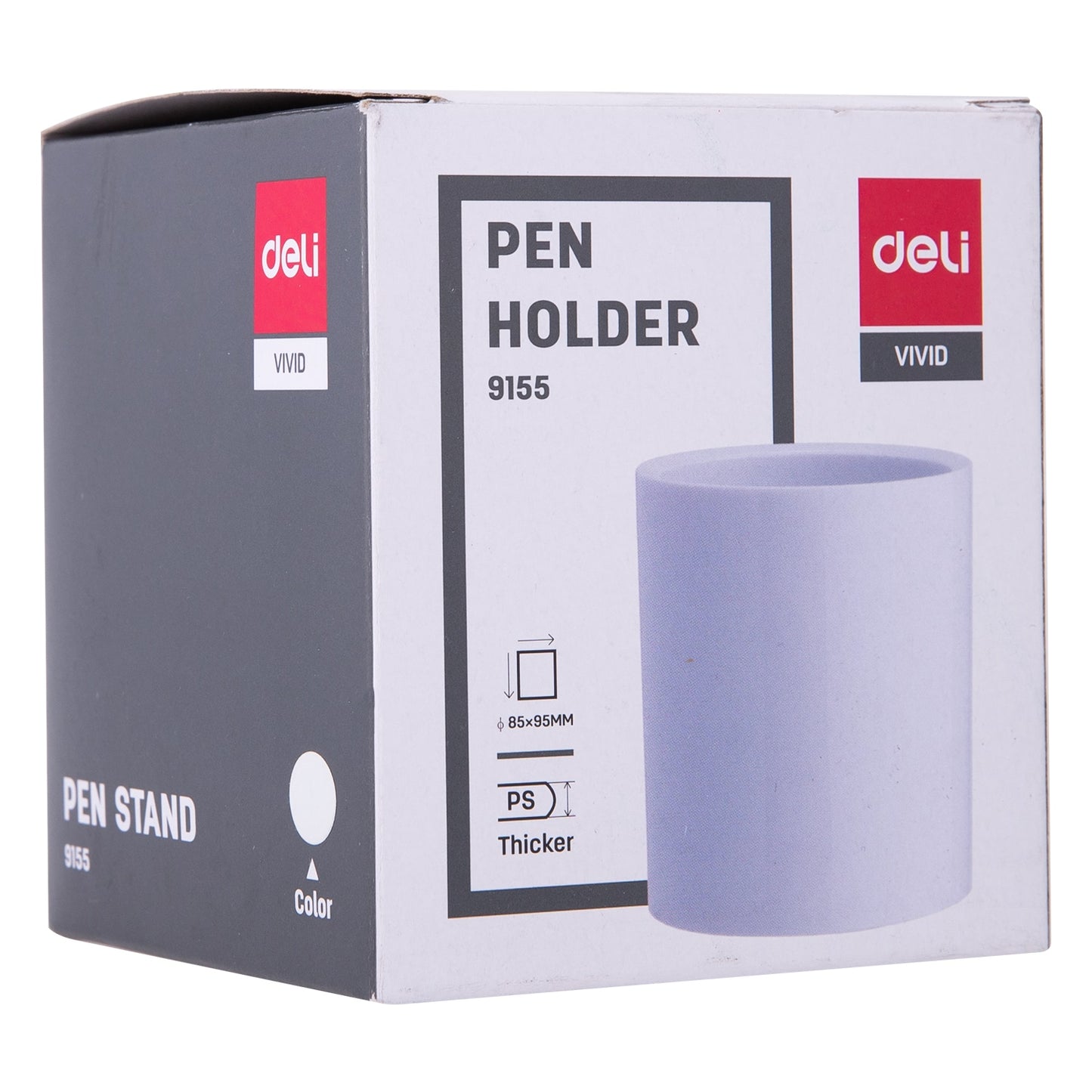 Deli W9155 Pen Stand (Pack of 1, Color May Vary)