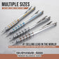 Pentel PG1013 Drafting Pencil (SILVER, Pack of 1)
