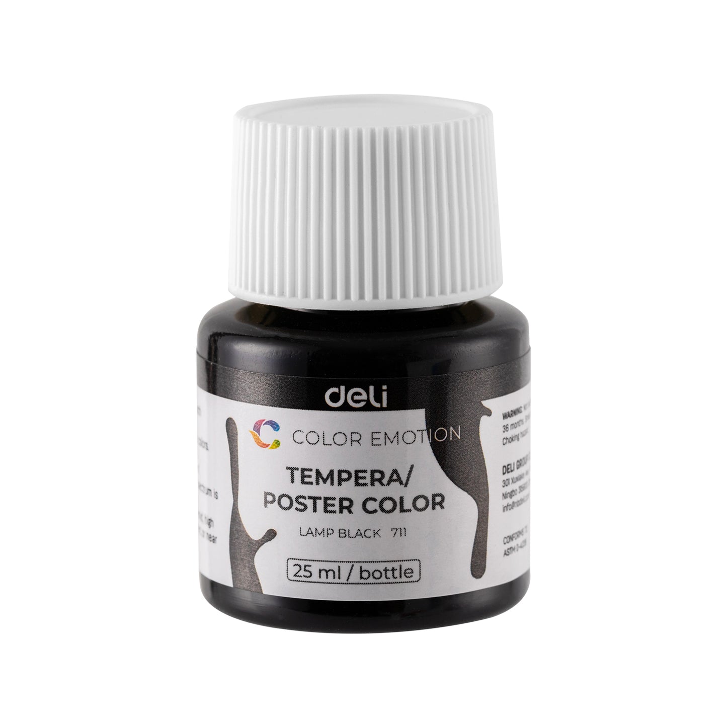 Deli EC14-12 Gouache 25ml 12 Colors Poster Color