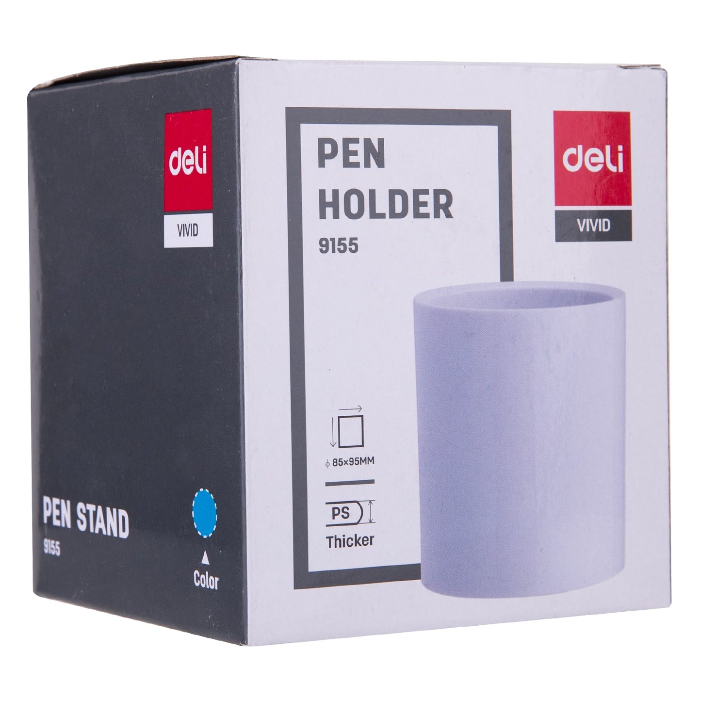 Deli W9155 Pen Stand (Pack of 1, Color May Vary)