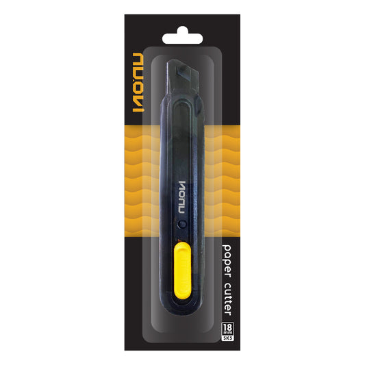 NUOVI 18mm Paper Cutter Knife (Black)
