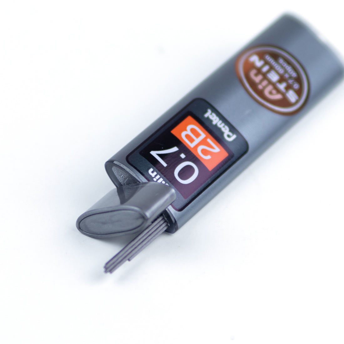 Pentel Ain Stein 0.7mm 2B Mechanical Pencil Lead, Pack of 40 (C277-2B)
