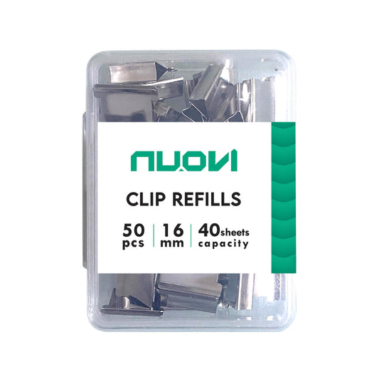 NUOVI Paper Fastner Refill (16mm, Set of 50)