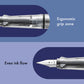 LAMY Vista Fountain Pen Extra Fine Nib, Transparent Body, with T-10 Blue Ink cartridge and Z-28 converter