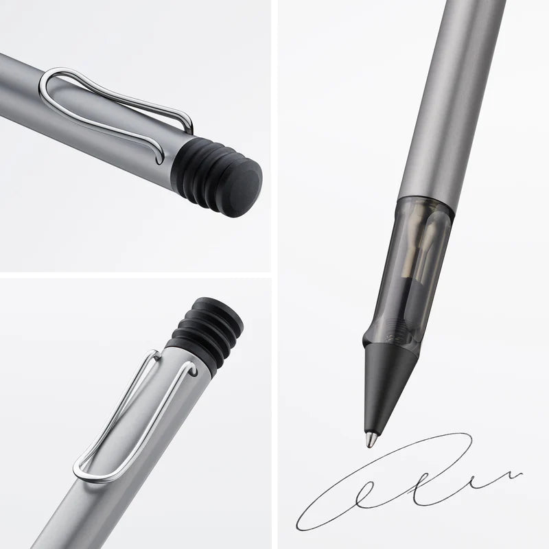 LAMY Al-Star Ballpoint Pen Medium Tip, Graphite Body, Black Ink