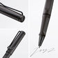 LAMY Safari Rollerball Pen Medium Tip, Umbra Black Body, With LAMY M63 Refill, Black Ink