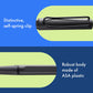 LAMY Safari Rollerball Pen Medium Tip, Umbra Black Body, With LAMY M63 Refill, Black Ink