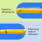 LAMY Safari Rollerball Pen Medium Tip, Yellow Body, With LAMY M63 Refill, Black Ink