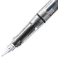 LAMY Vista Fountain Pen Extra Fine Nib, Transparent Body, with T-10 Blue Ink cartridge and Z-28 converter