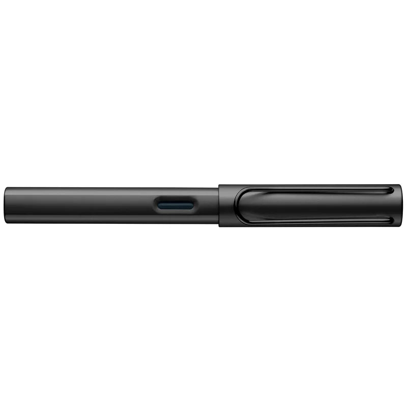 LAMY Al-Star Fountain Pen Medium Tip, Black Body, Blue Ink