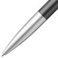 LAMY Noto Ball Pen Medium Tip, Black-Silver Body, Black Ink
