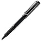 LAMY Safari Rollerball Pen Medium Tip, Black Body, With LAMY M63 Refill, Black Ink