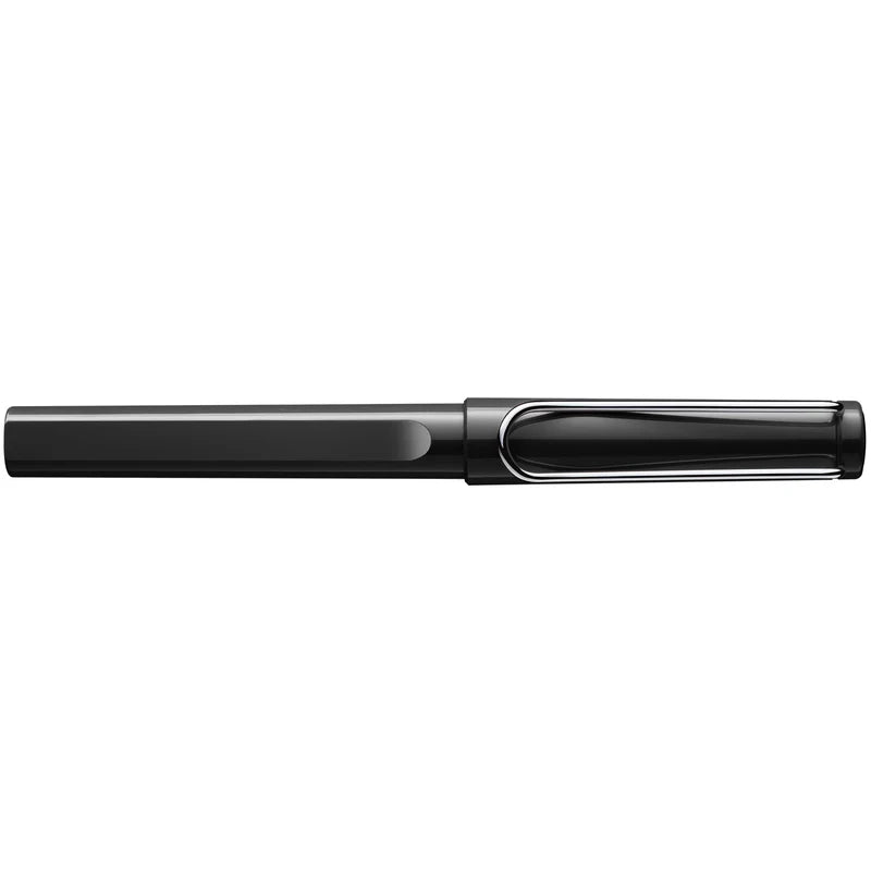 LAMY Safari Rollerball Pen Medium Tip, Black Body, With LAMY M63 Refill, Black Ink