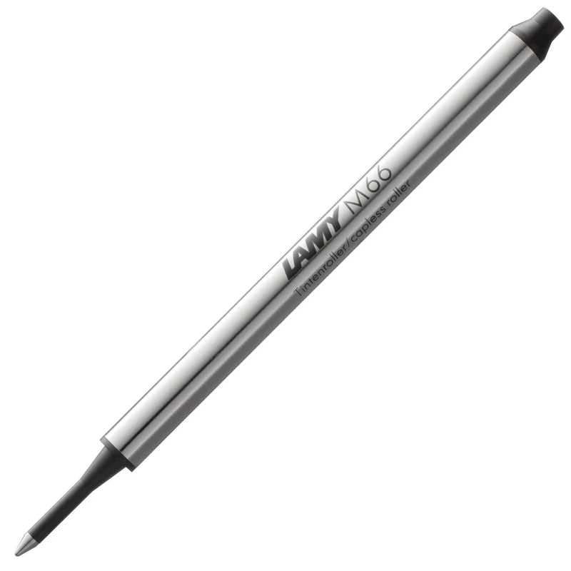 LAMY M66 Roller Ball Pen Refill, Medium Tip, Black Ink