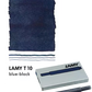 LAMY T10 Fountain Pen Ink Cartridges, Blue-Black Ink, Pack Of 5 Cartridges