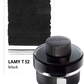 LAMY T52 50 ml Fountain Pen Ink Bottle, Comes With An In-Built Of Blotting Paper Around The Base, Black Ink