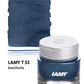 LAMY T53 Ink Bottle, Benitoite 380 - Dark Blue Crystal Ink (30ml)