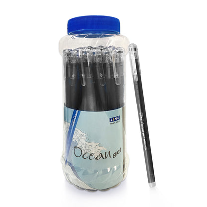 Linc Ocean 0.55mm Gel Pens Jar Pack, Pack Of 25 Pens
