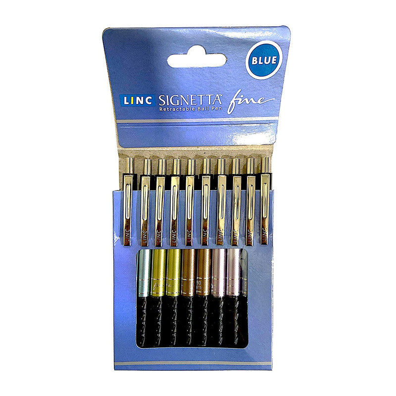 Linc Signetta Fine 0.7mm Ball Pen - Pack of 1