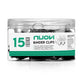 NUOVI 15mm Binder Clips (60pcs, Black)