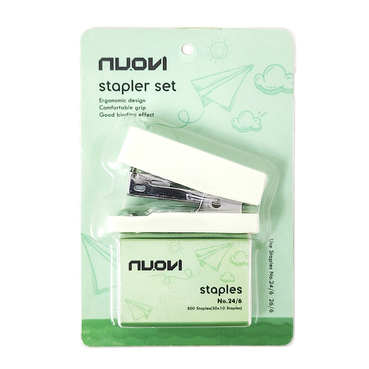 NUOVI Mini Stapler Set (Color May Vary)