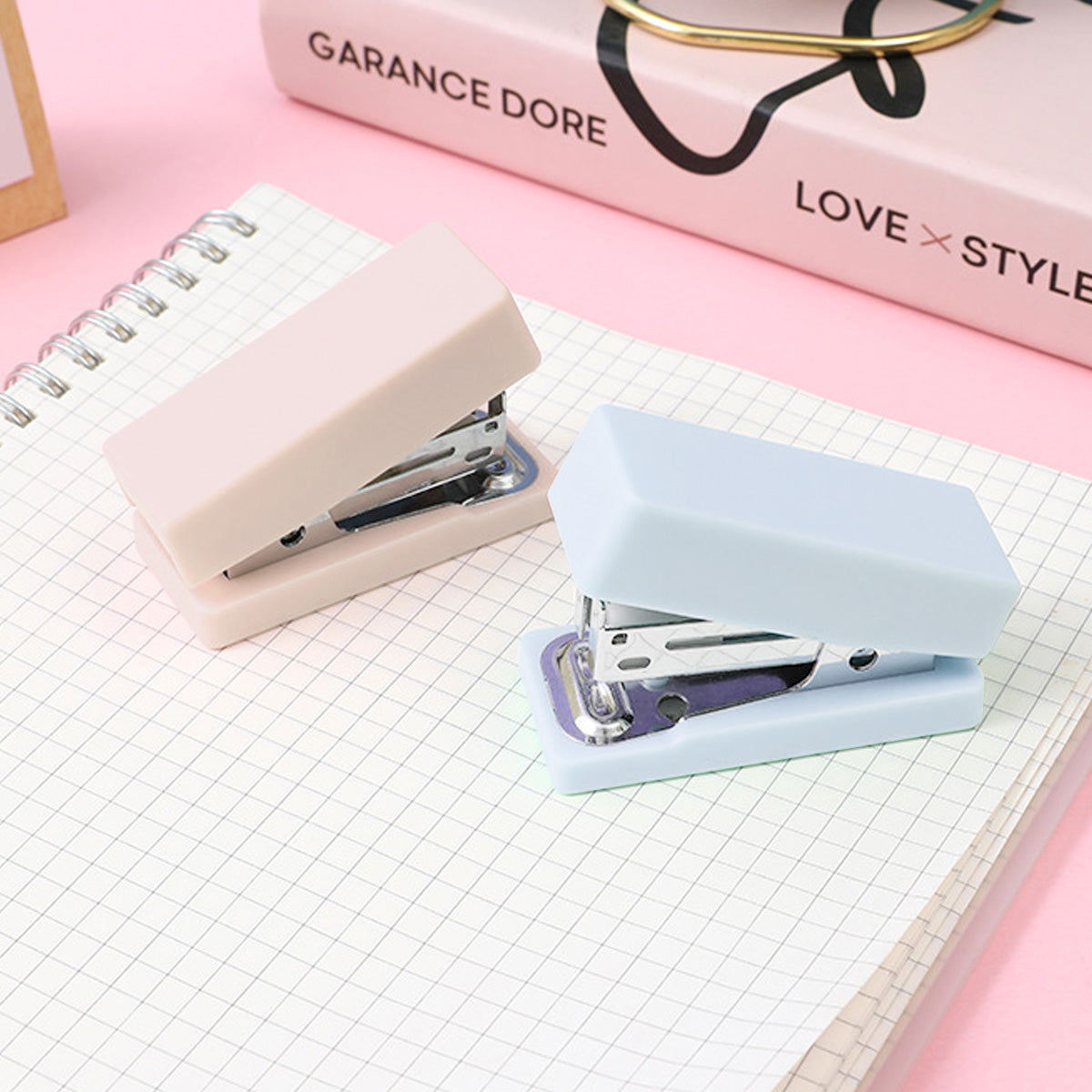 NUOVI Mini Stapler Set (Color May Vary)