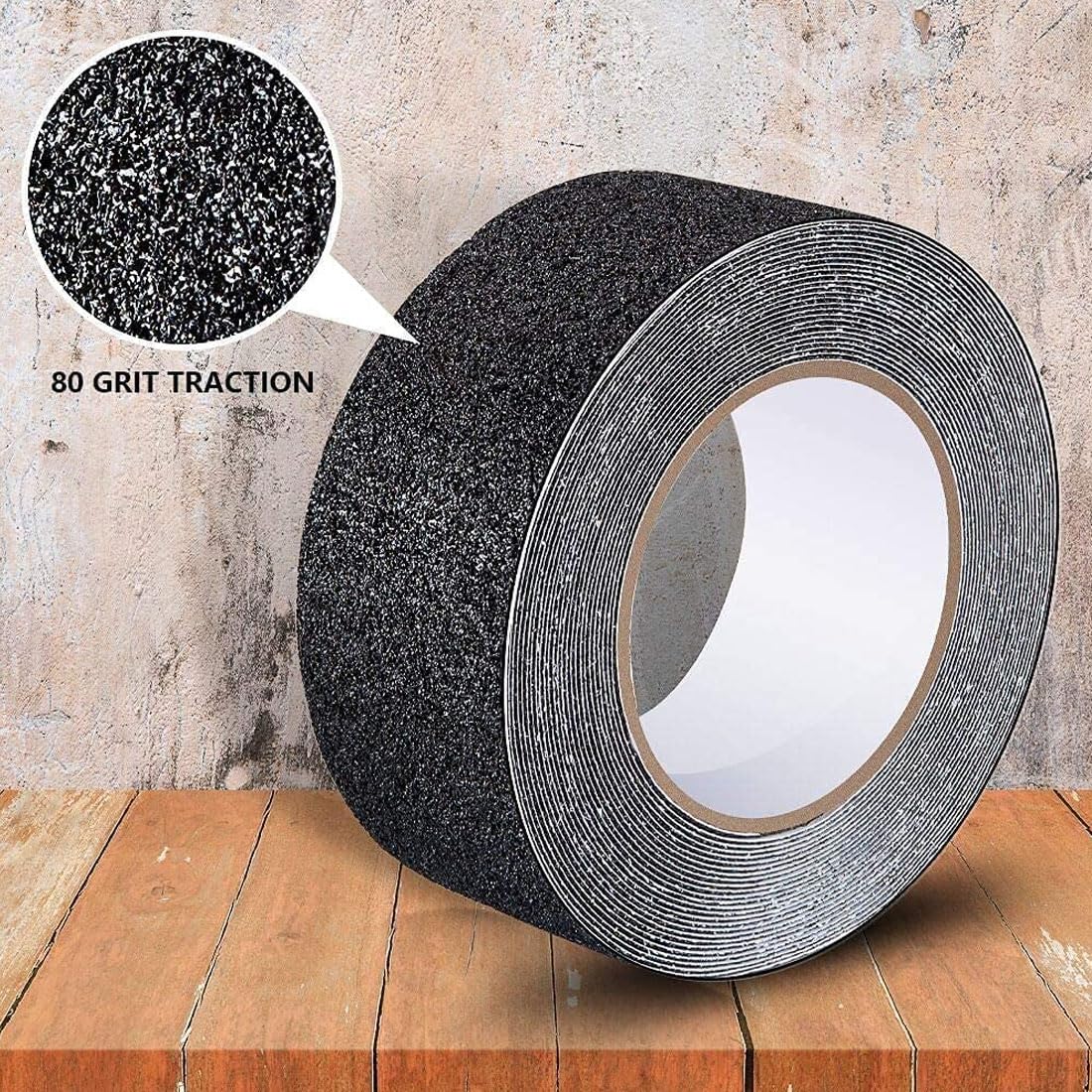 NUOVI Anti-Skid Tape (18mtr X 50mm, Black)
