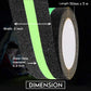 NUOVI Anti-Skid Tape (18mtr X 50mm, Neon Black)