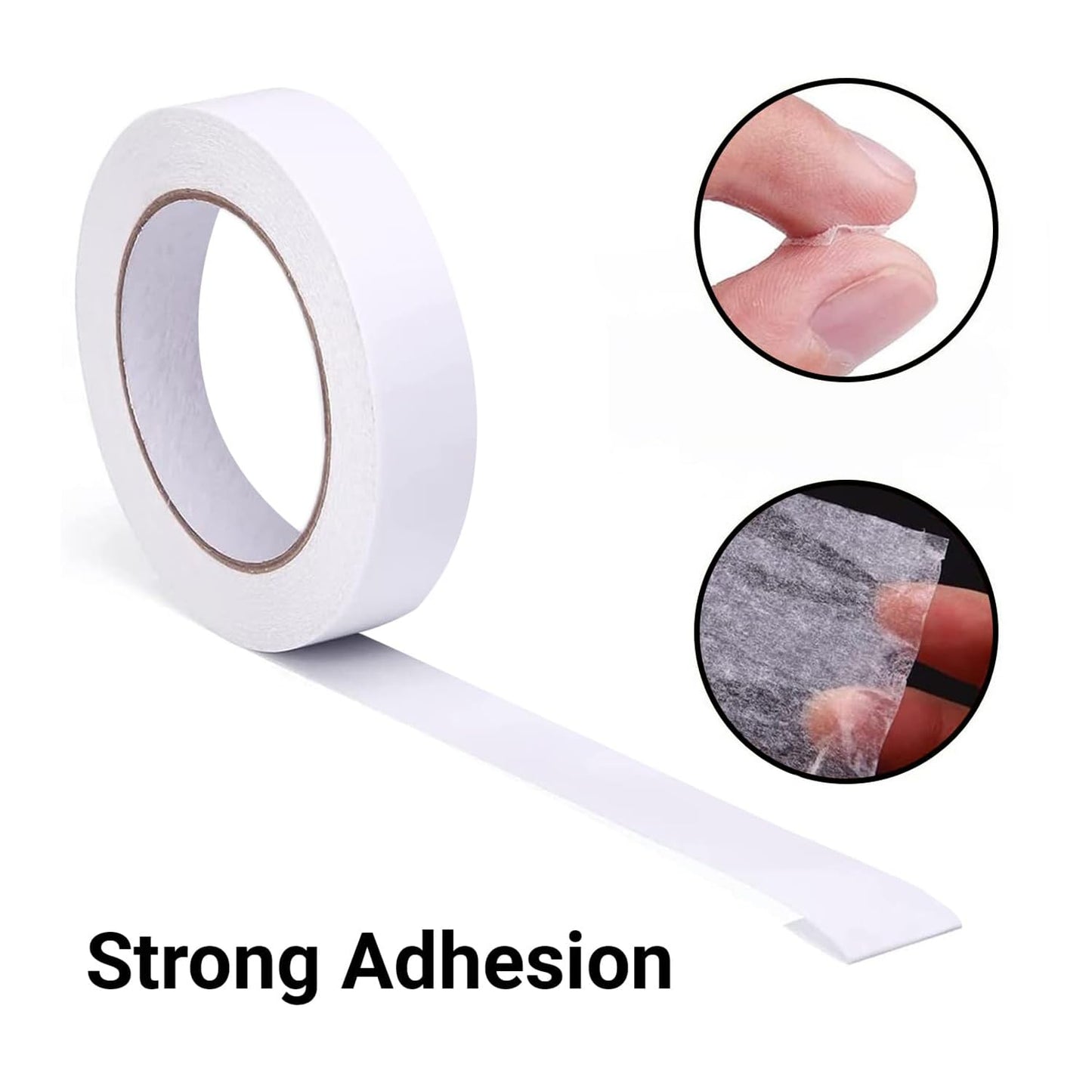 NUOVI Double Sided Tissue Tape (30mtr, Transparent)