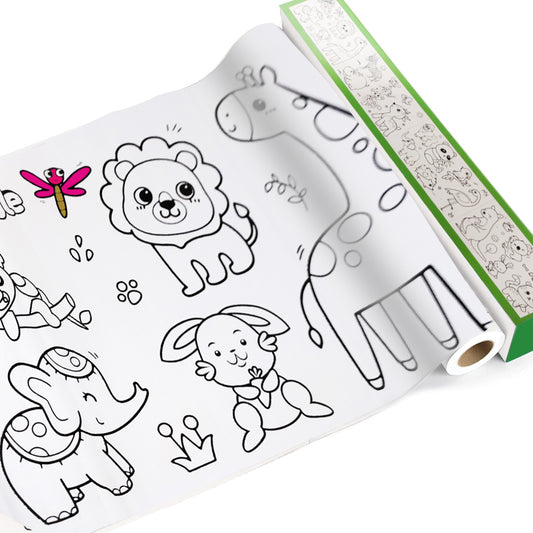 NUOVI Drawing Roll (Jungle Theme)