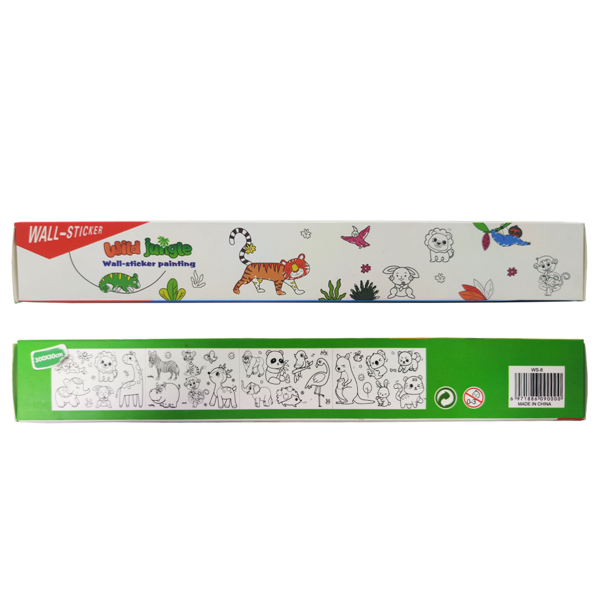 NUOVI Drawing Roll (Jungle Theme)