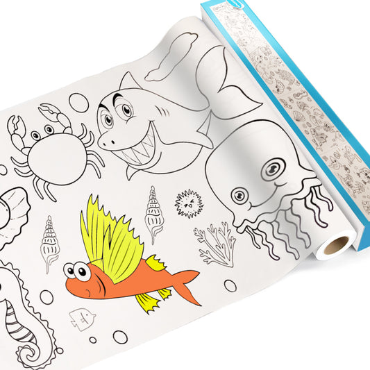 NUOVI Drawing Roll (Ocean Theme)