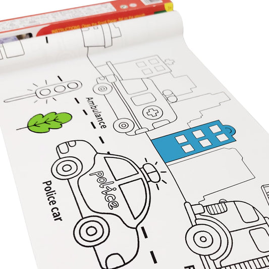 NUOVI Drawing Roll (Travel Theme)