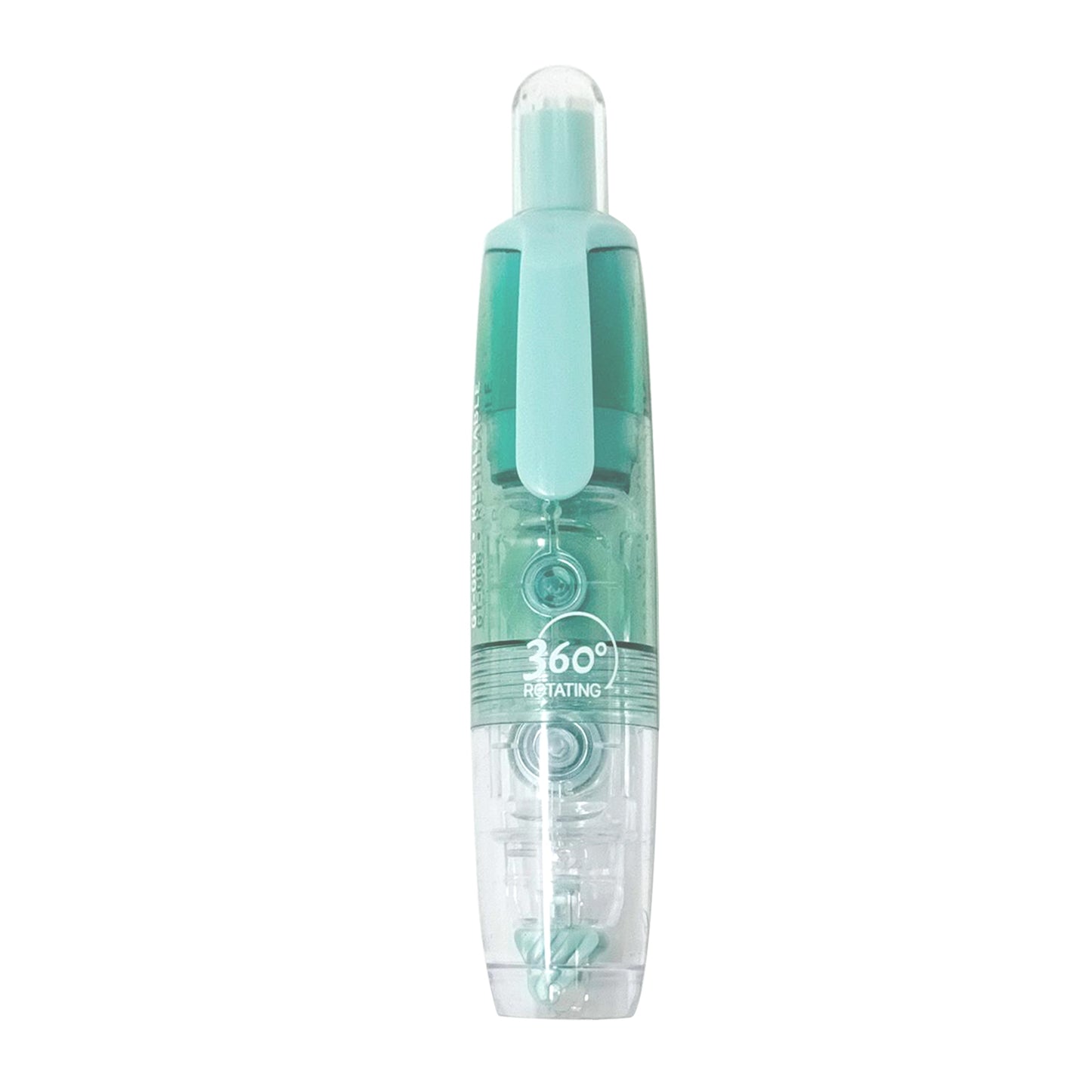 NUOVI Glue Tape Roller, 360° Rotaing Head (Body Color May Vary)