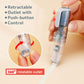 NUOVI Glue Tape Roller, 360° Rotaing Head (Body Color May Vary)