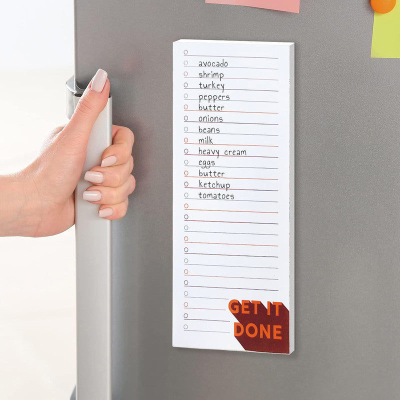 NUOVI Get It Done Magnetic Memo Pad (60 Tear-Off Sheets)