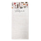 NUOVI Weekly To Do Magnetic Memo Pad (60 Tear-Off Sheets)